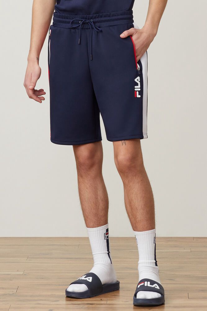 Fila Shorts Fiaten Mens Navy - India JFI-467105